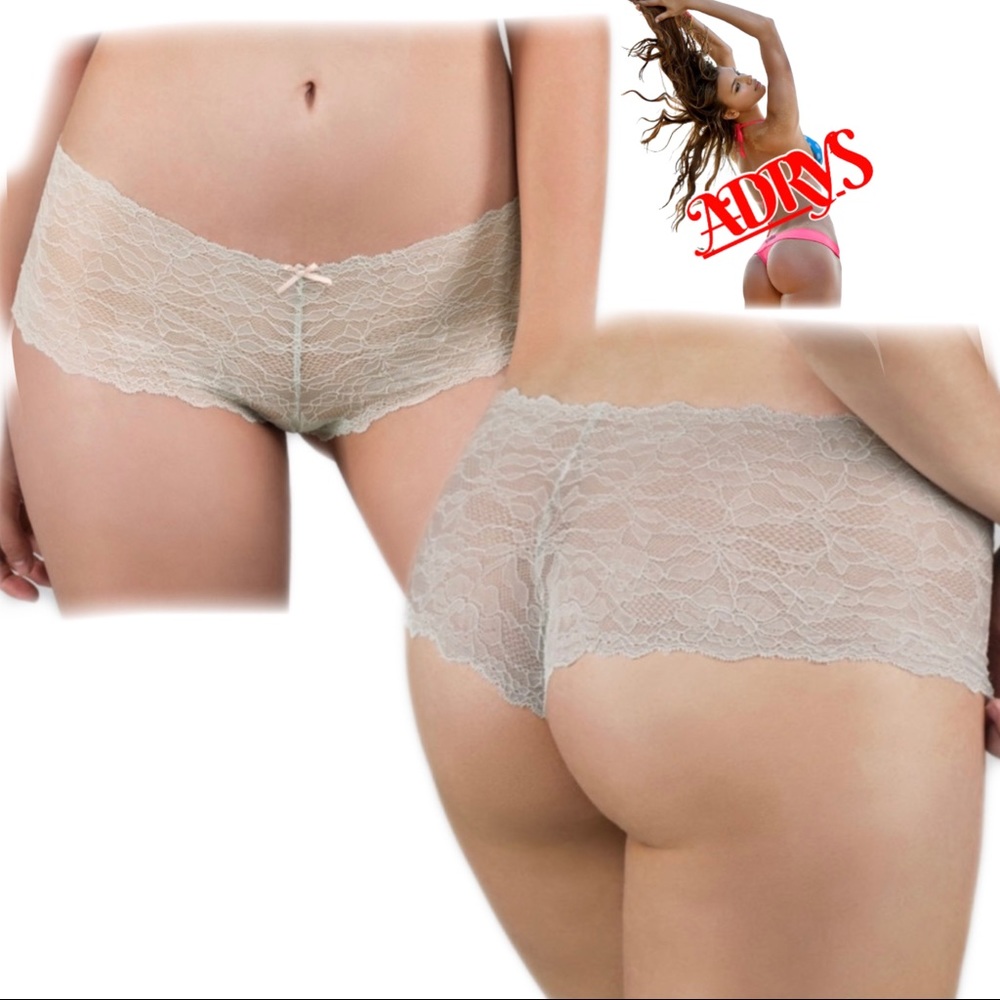 💕Women’s Sexy Layla Polyamide Hipster Panty Gray